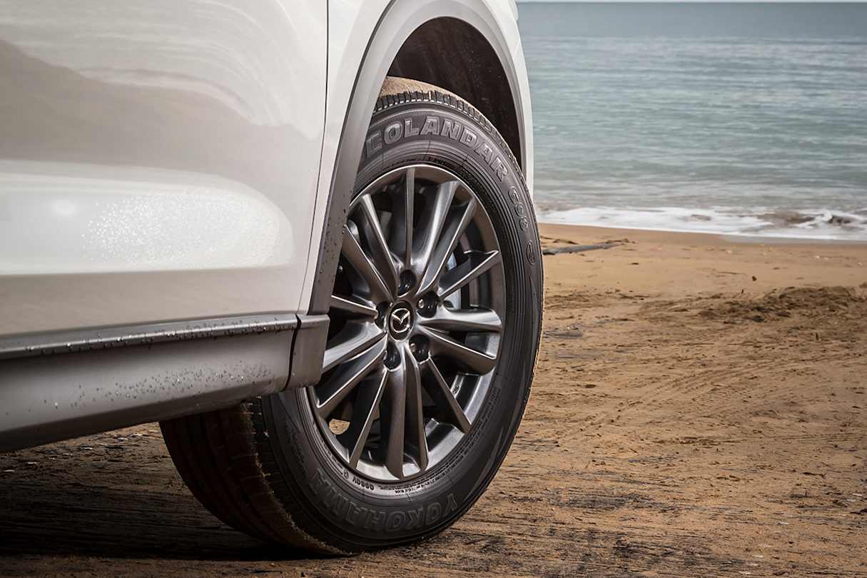 The Sport comes with 17-inch alloys. (CX-8 Sport pictured)